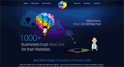 Desktop Screenshot of ideacubeinteractive.com